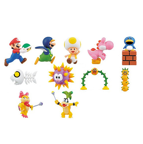 Super Mario Bros. Wii Furuta Choco Egg Figure Collection Set